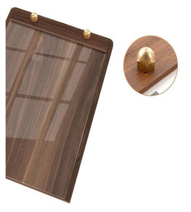 Porte-Affiche A5 Transparent – Support Présentoir de Table pour Documents & Promotions